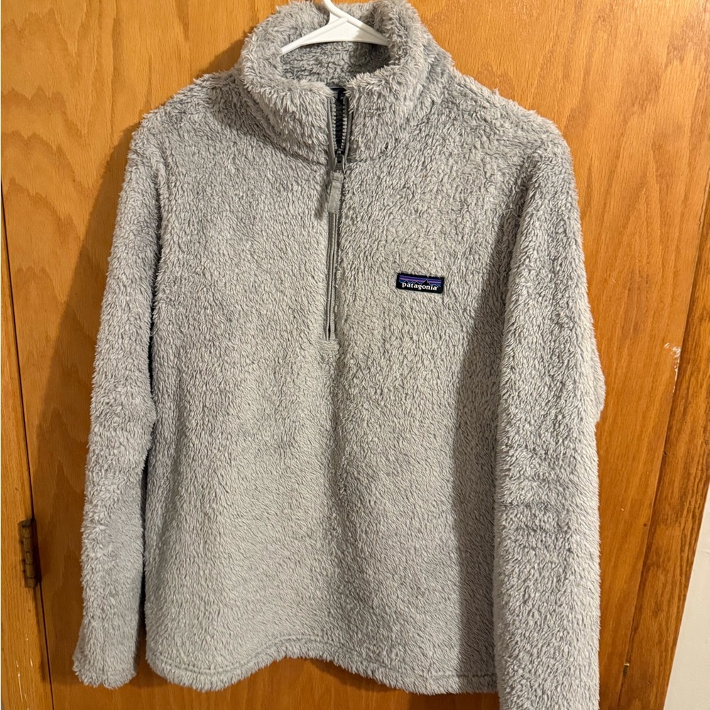 Patagonia Gray Fleece 1/4 Zip Pullover